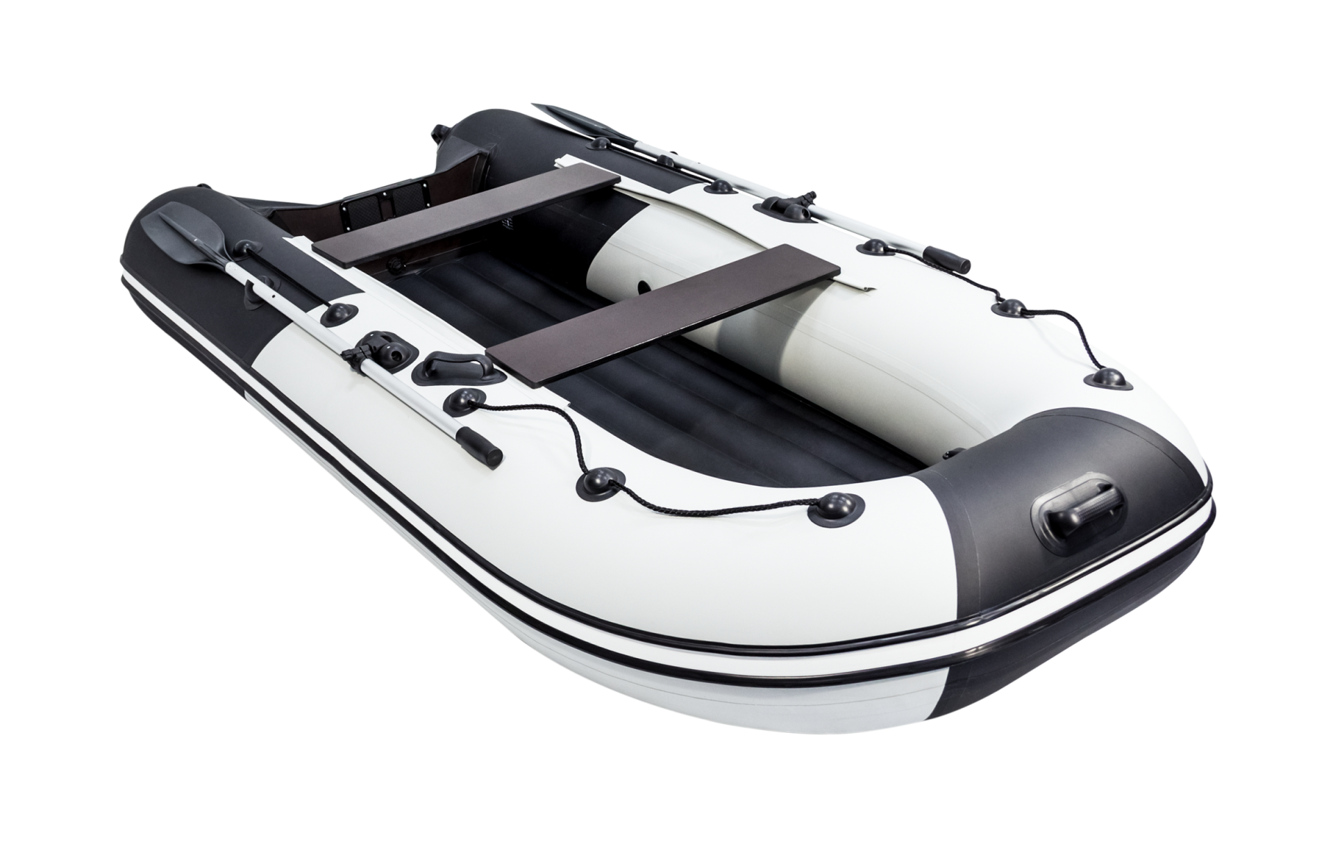 Ривьера компакт 3200 НДНД Комби Светло-серый/Черный